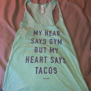 Muscle and donuts tank 🍩